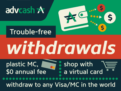 AdvCash - Zahlungsanbieter und E-Wallet - Erfahrungen
